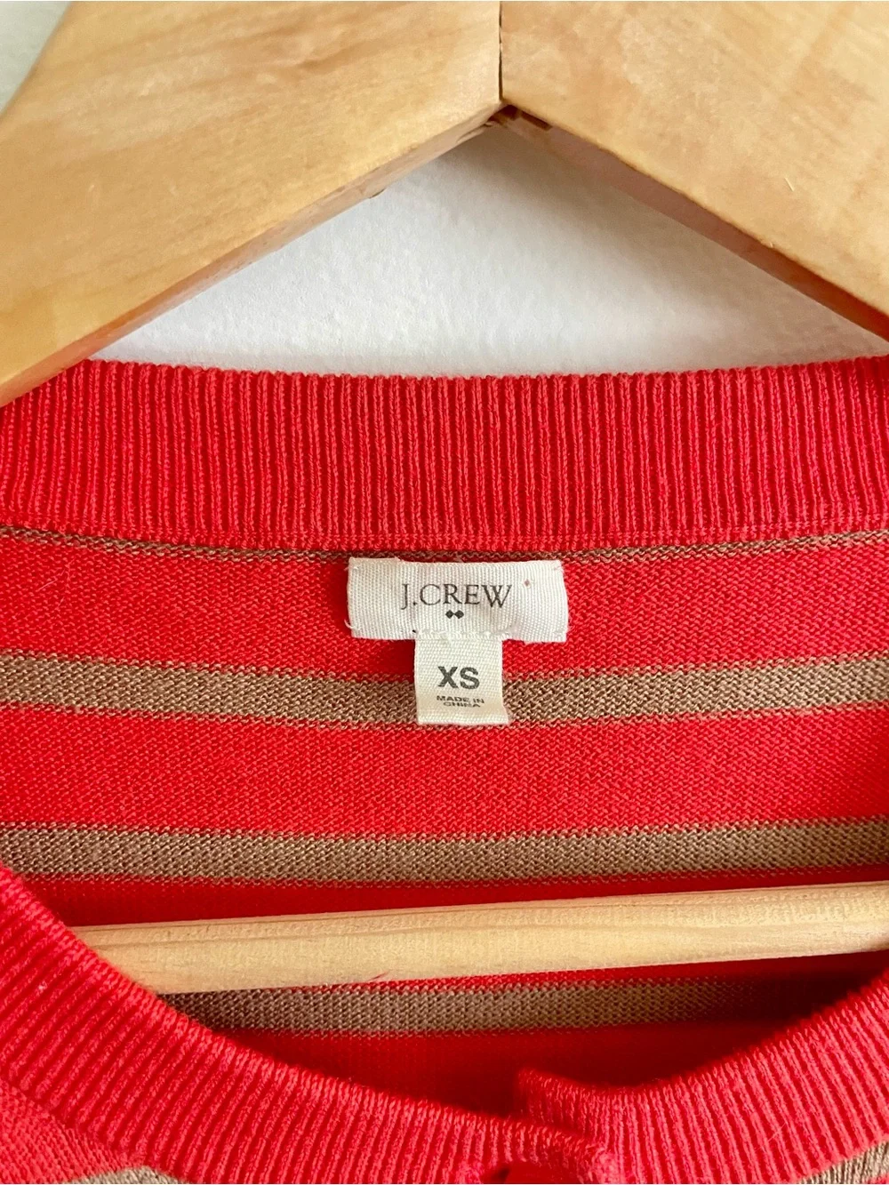 ❤️‍🔥 J. Crew Striped Button-Front Cardigan ❤️‍🔥